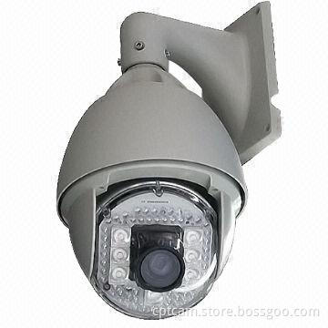 IP Speed Dome Camera with PTZ 18x Zoom 120m IR-CUT Sony CCD/420TVL,Support iPhone/Android